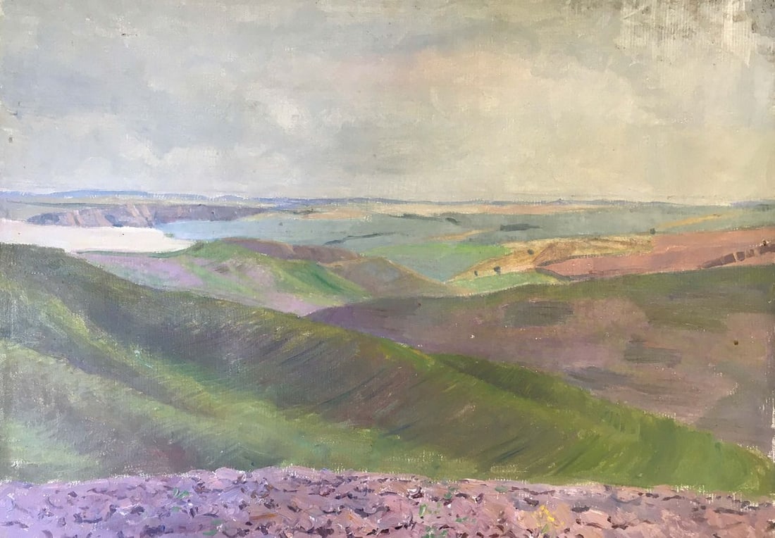 Oil painting Mountain canyon Chernikov Vladimir Mikhailovich: Title: Oil painting Mountain canyon Chernikov Vladimir Mikhailovich Description: No979 *** ABOUT THIS PAINTING *** * TITLE: "Mountain canyon" * ARTISTS: Chernikov Vladimir Mikhailovich * SIZE: