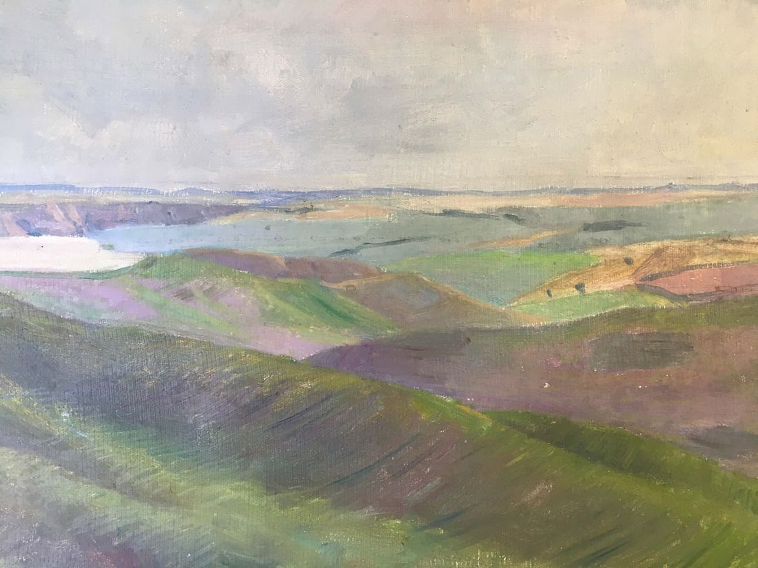 Oil painting Mountain canyon Chernikov Vladimir Mikhailovich - 3