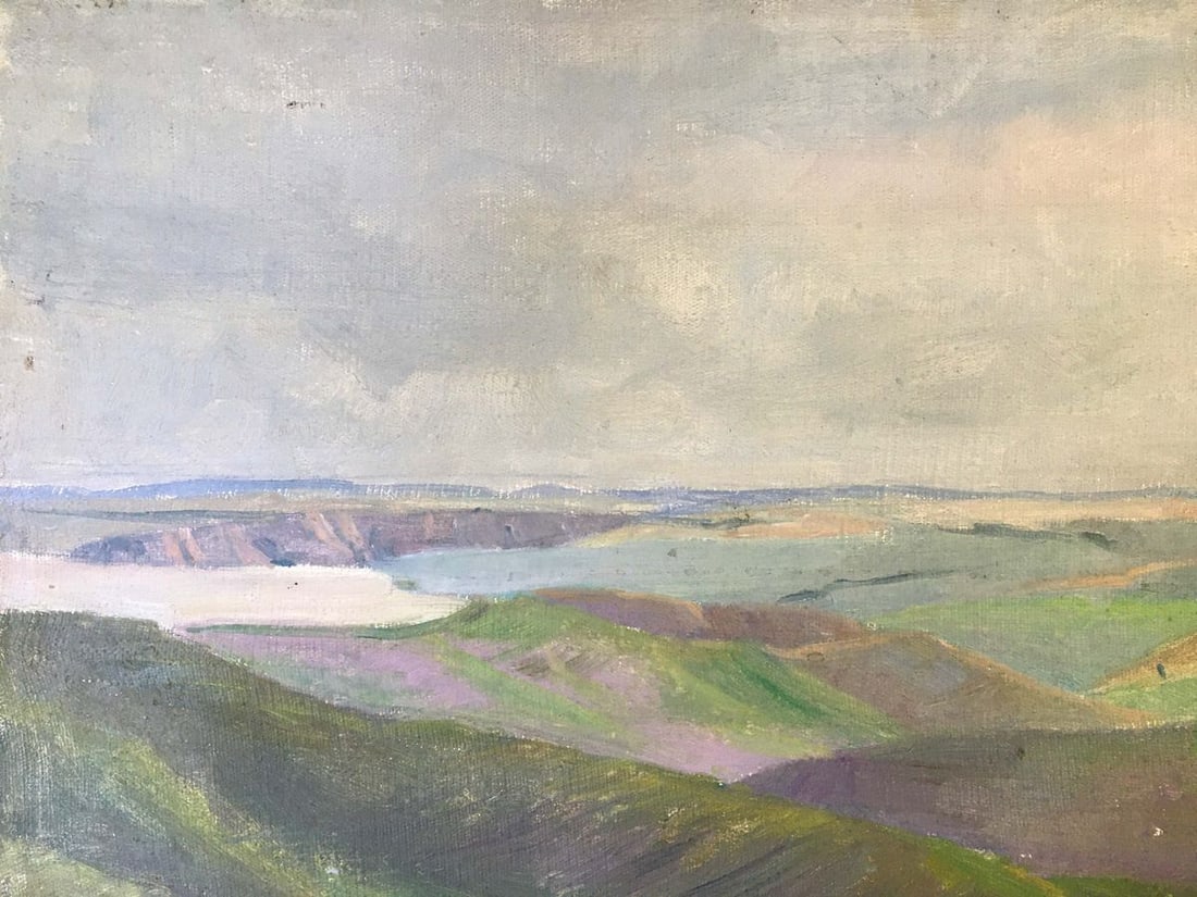 Oil painting Mountain canyon Chernikov Vladimir Mikhailovich - 4