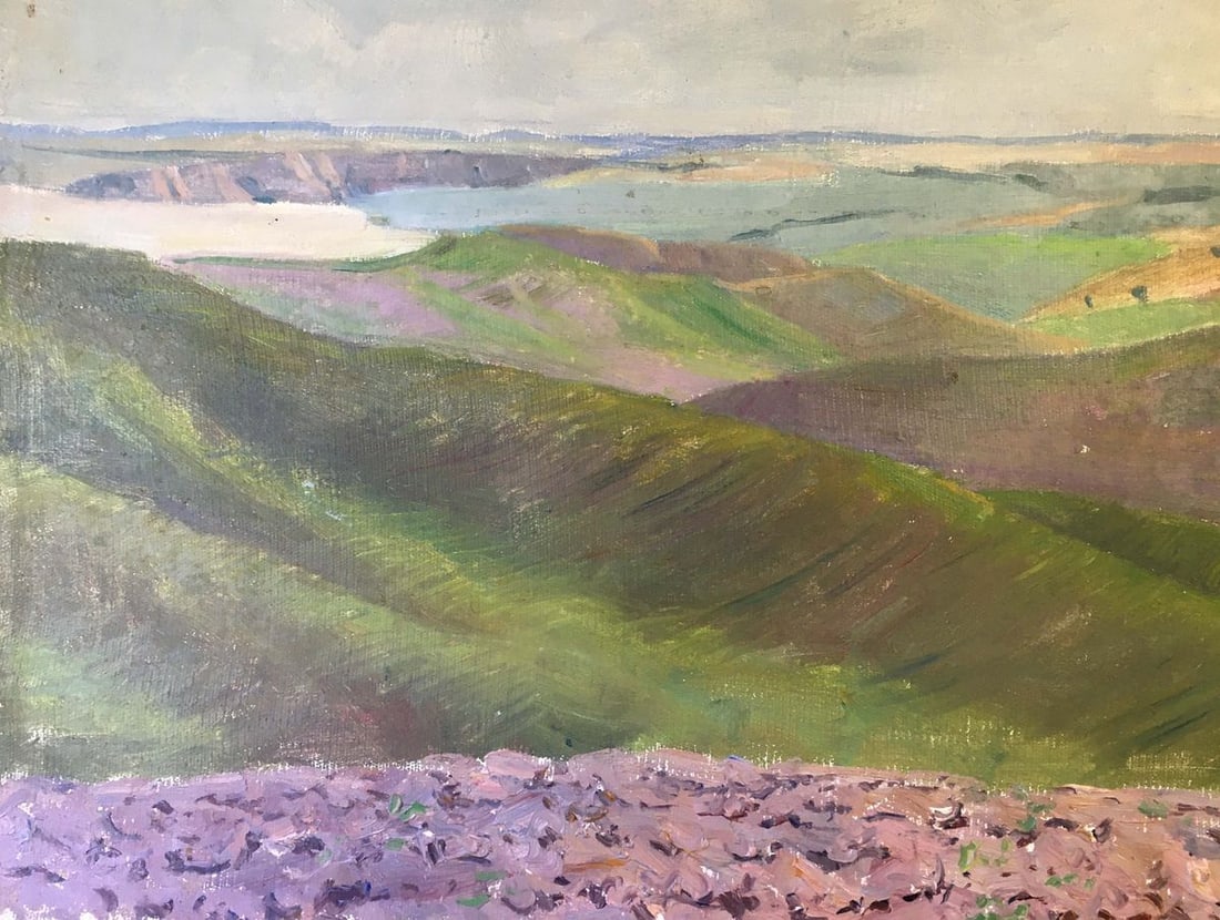 Oil painting Mountain canyon Chernikov Vladimir Mikhailovich - 5