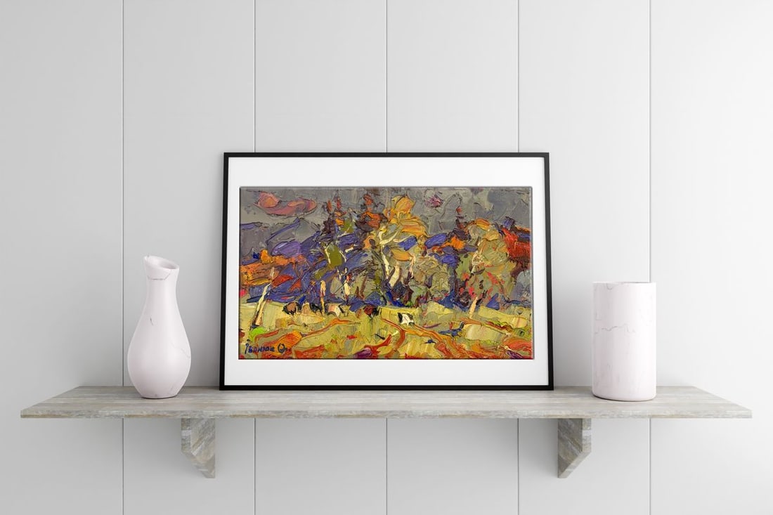 Oil painting In the evening Kalenyuk Alex - 3