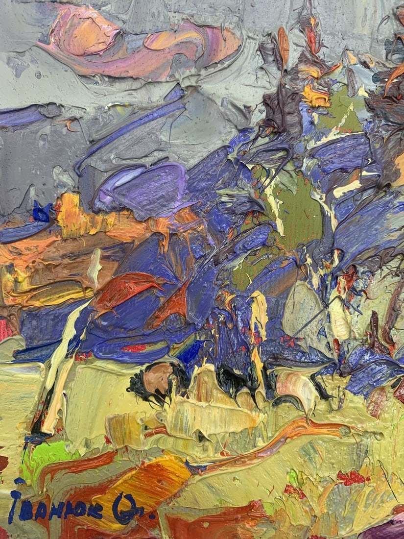 Oil painting In the evening Kalenyuk Alex - 4