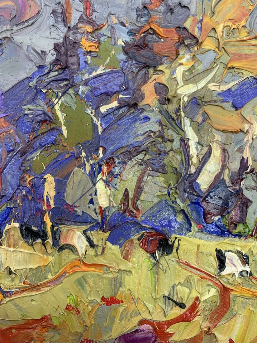 Oil painting In the evening Kalenyuk Alex - 6