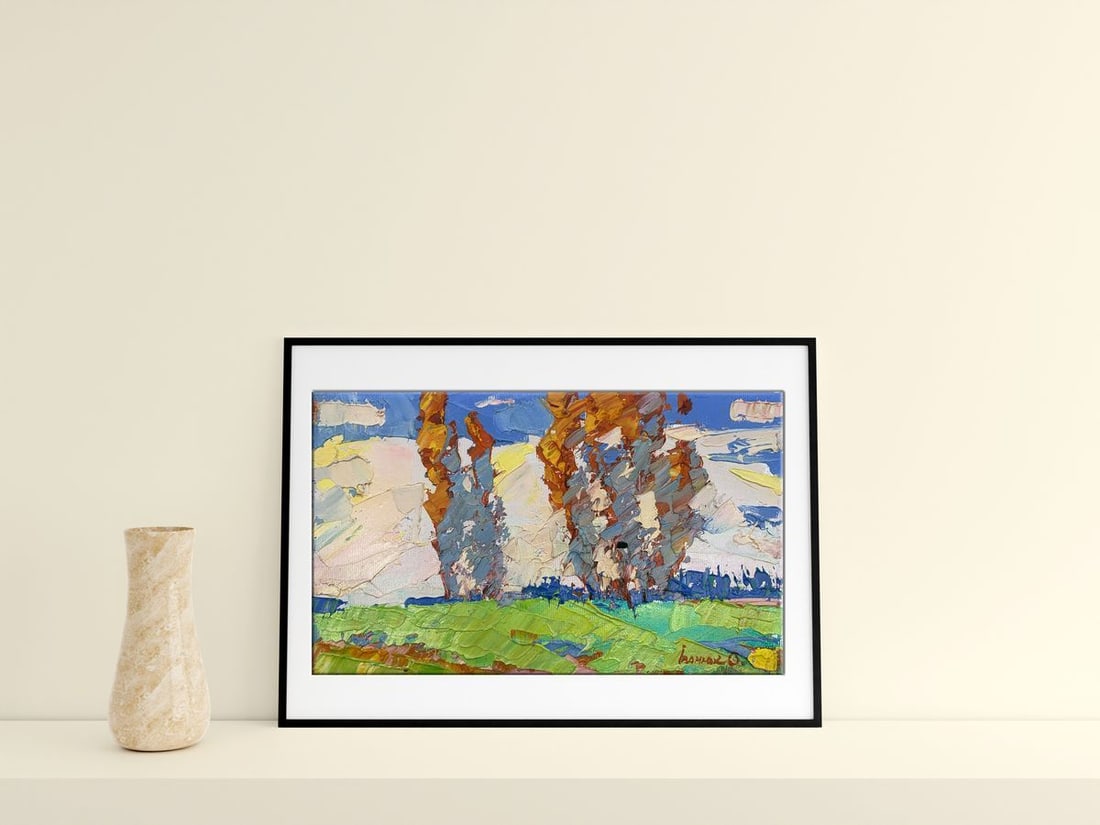 Oil painting Evening Kalenyuk Alex - 2