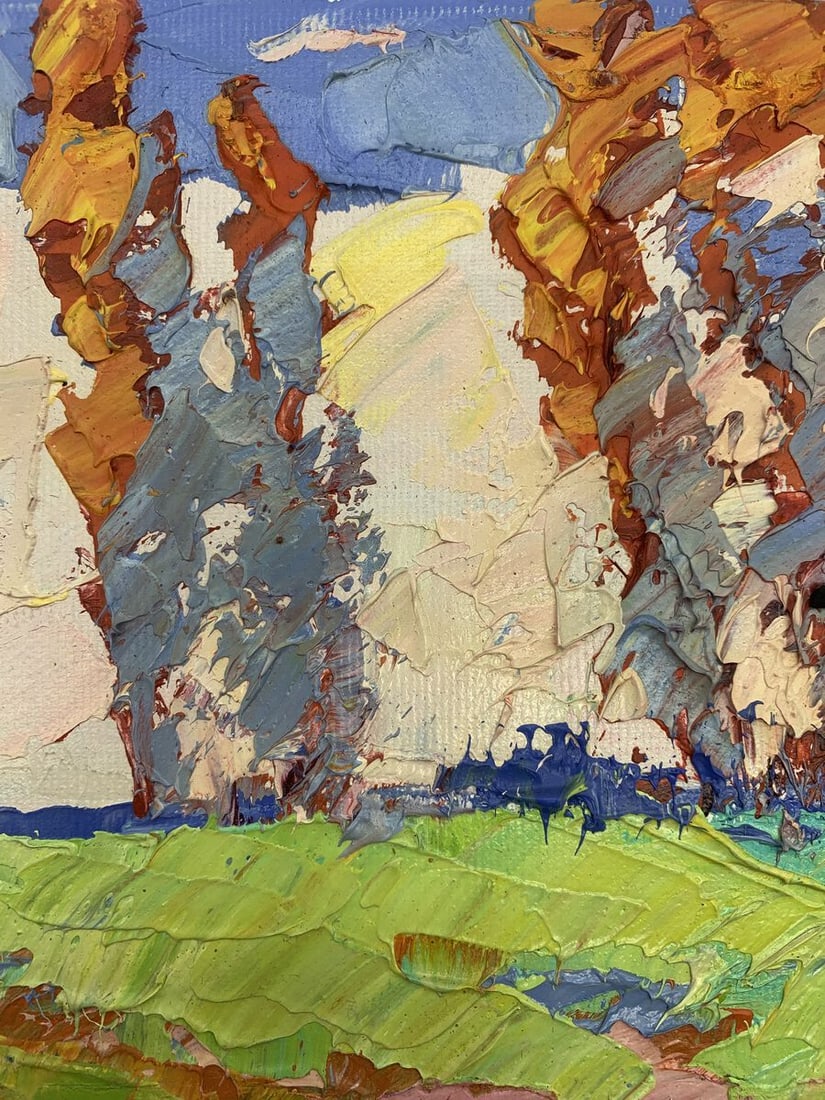 Oil painting Evening Kalenyuk Alex - 5