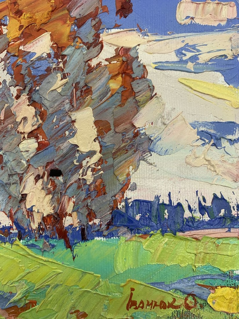 Oil painting Evening Kalenyuk Alex - 8