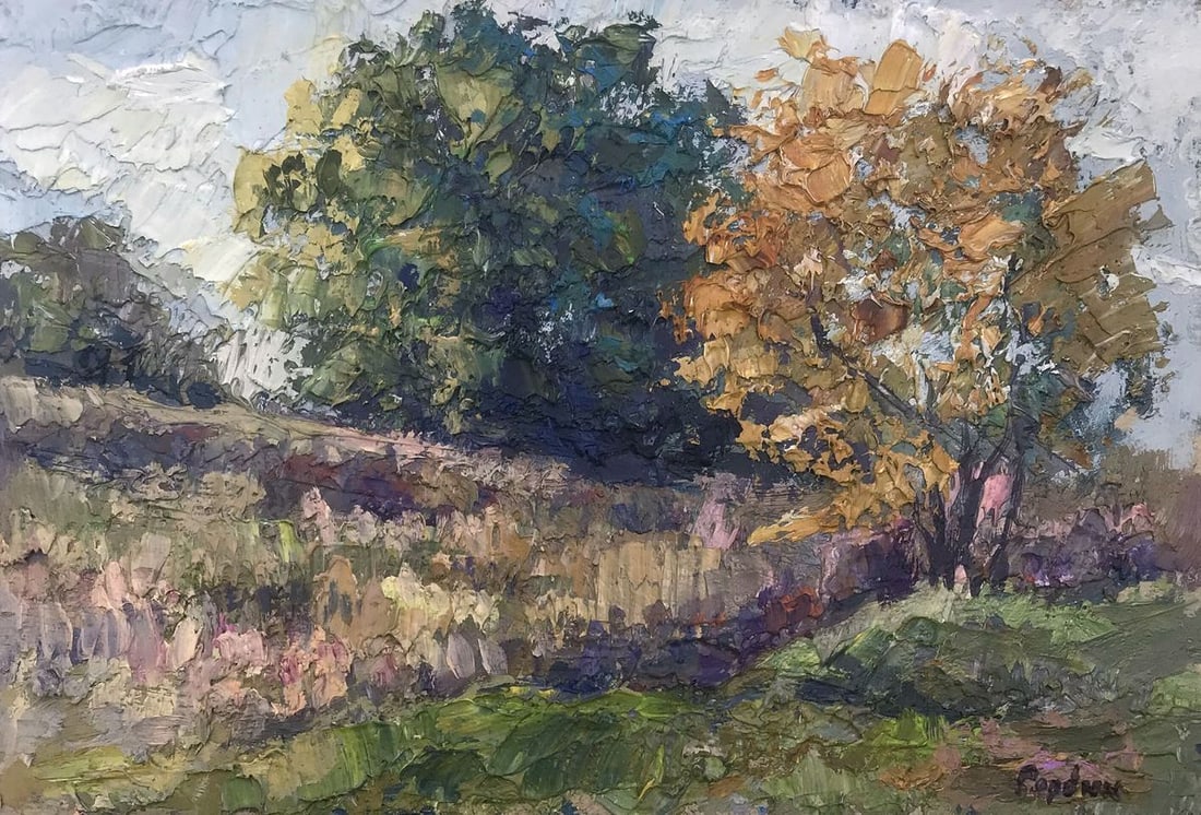 Oil painting The hills Boris Serdyuk (1 of 12)