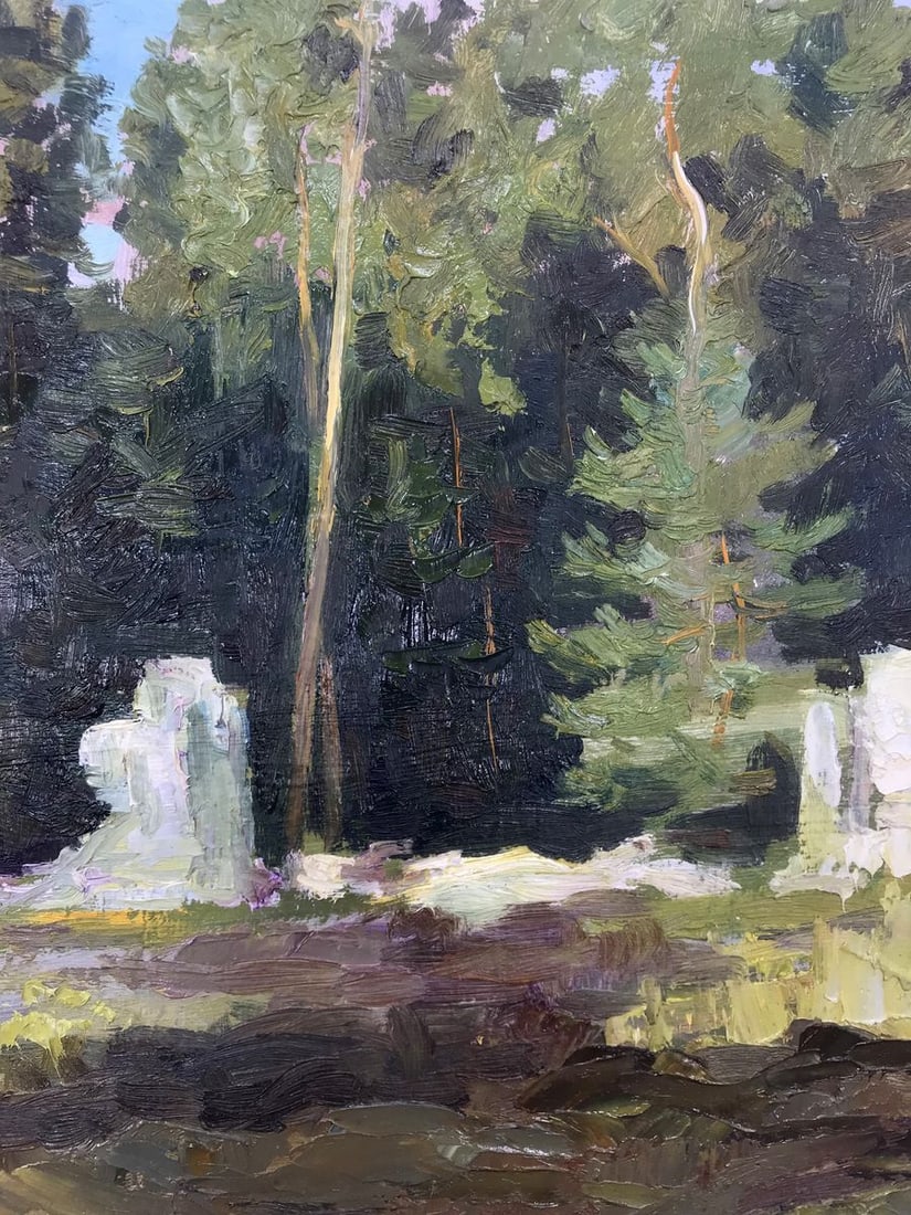 Oil painting House in the forest Boris Serdyuk - 10