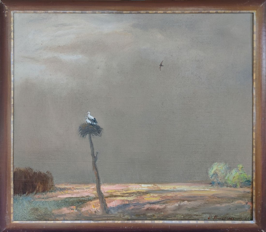 Oil painting Ukraine Mishurovsky V. V.: Title: Oil painting Ukraine Mishurovsky V. V. Description: No6 *** ABOUT THIS PAINTING *** * TITLE: "Ukraine" * ARTISTS: Mishurovsky V. V. * SIZE:65?70 cm. 25,59x27,55 inches * MEDIUM: Oil,