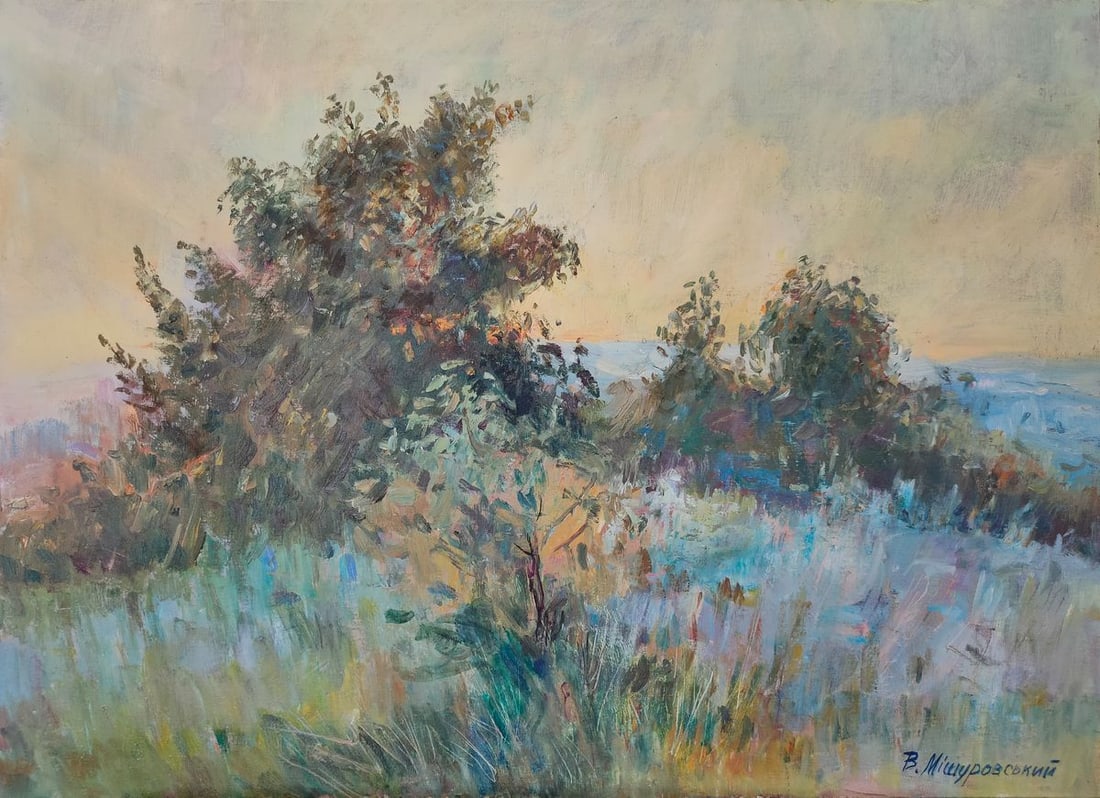 Oil painting Morning Mishurovsky V. V. (1 of 9)