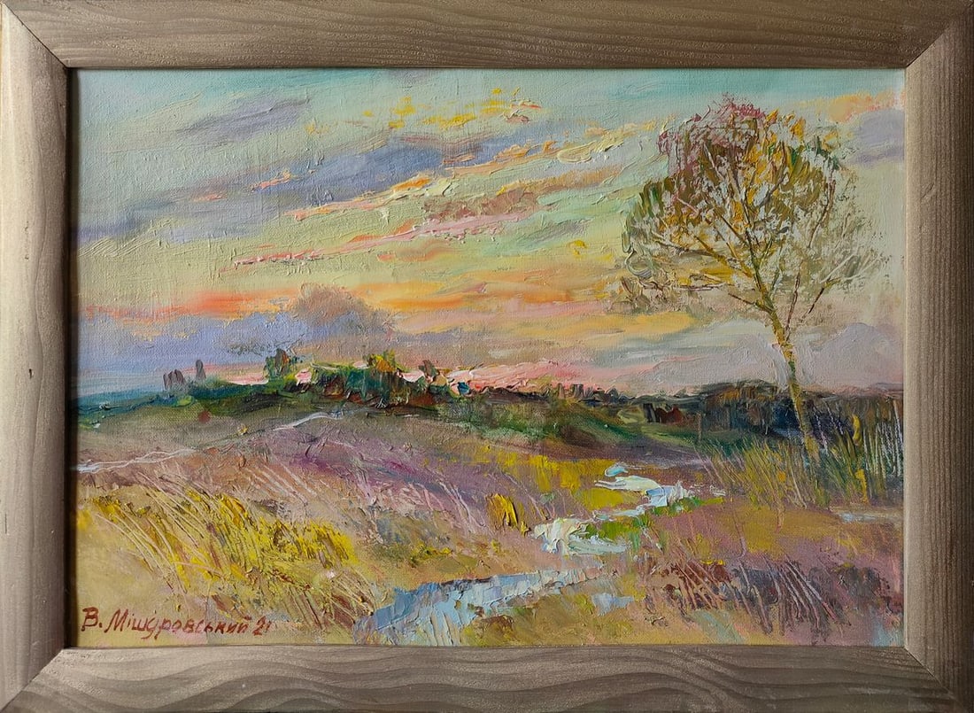 Oil painting Evening Mishurovsky V. V. (1 of 9)