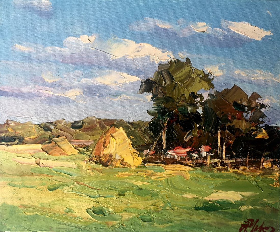 Oil painting By the evening Alexander Nikolaevich Cherednichenko: Title: Oil painting By the evening Alexander Nikolaevich Cherednichenko Description: NoAAA2454 *** ABOUT THIS PAINTING *** * TITLE: "By the evening" * ARTISTS: Alexander Nikolaevich Cherednichenko * S