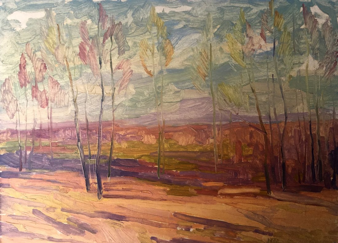 Oil painting Outdoors Peter Tovpev (1 of 14)