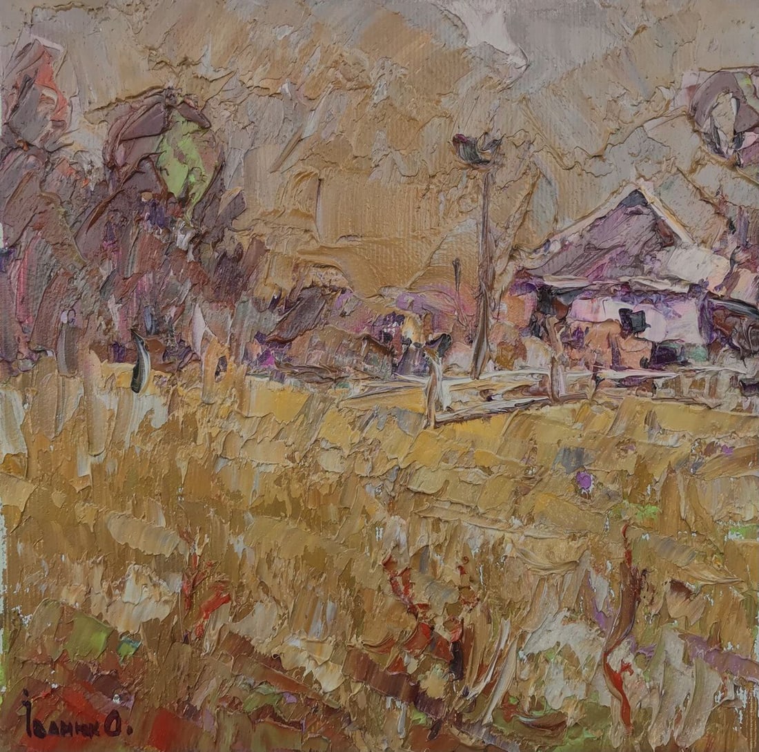 Oil painting Warm evening Kalenyuk Alex (1 of 12)