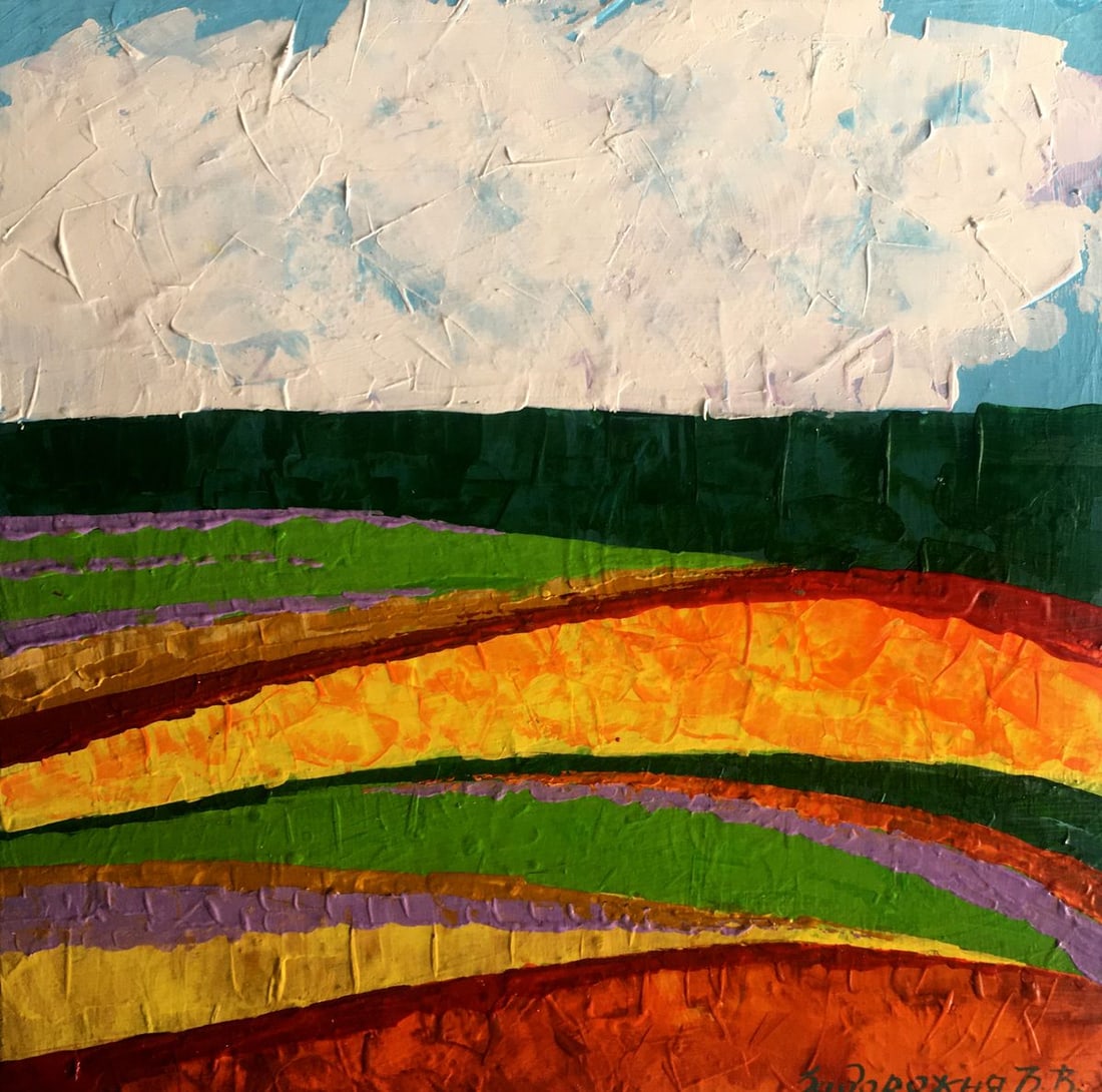 Oil painting After the rain Zadorozhnya V. V. (1 of 12)