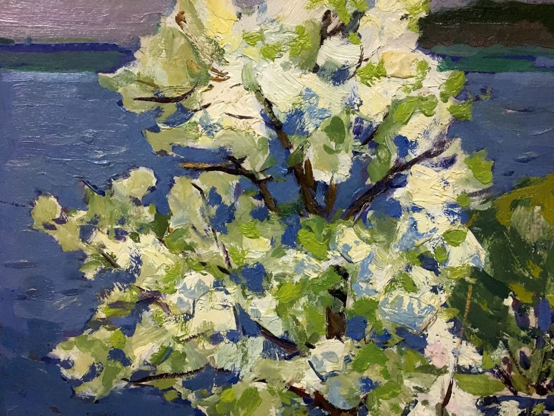 Oil painting Spring in Sednev Potapenko Andrey Ilyich - 2