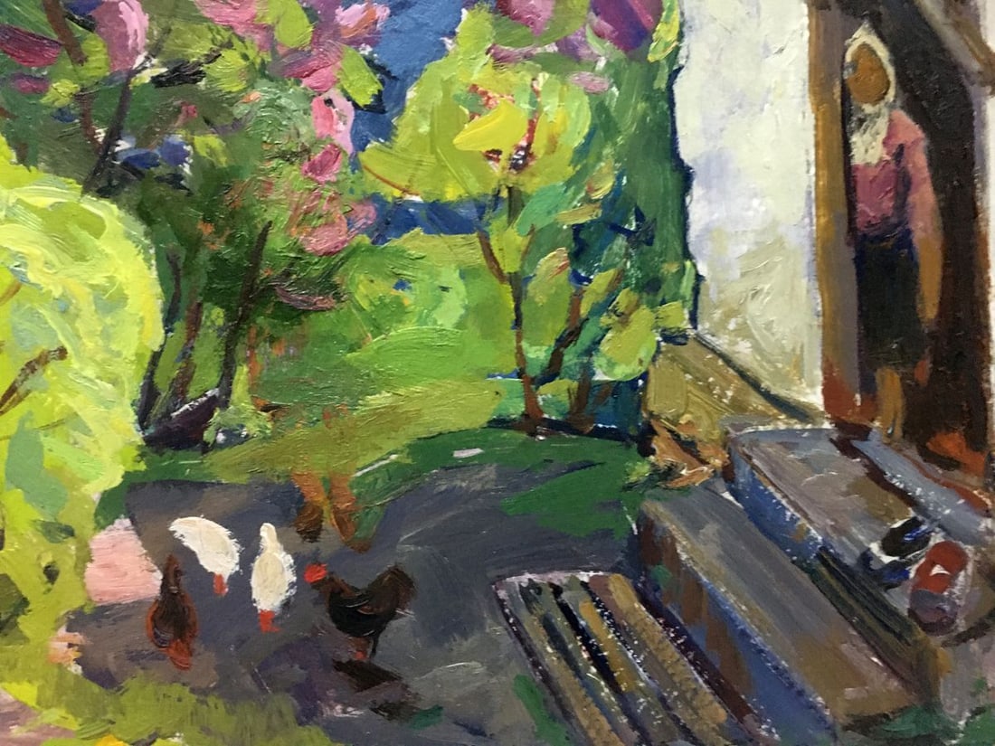 Oil painting Spring in Sednev Potapenko Andrey Ilyich - 7