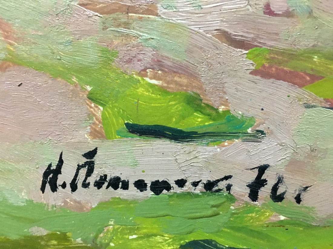 Oil painting Spring in Sednev Potapenko Andrey Ilyich - 8