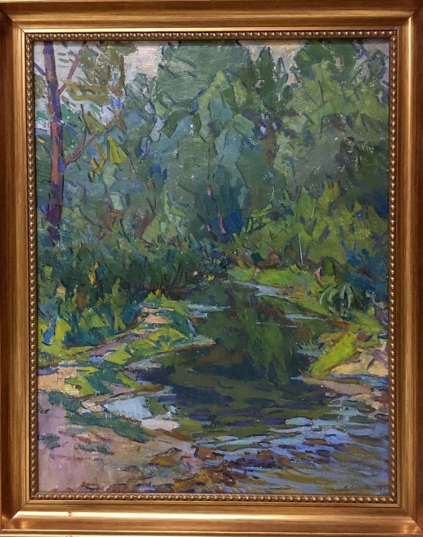 Oil painting Desna River Chegodar Vasily Dmitrievich (1 of 10)