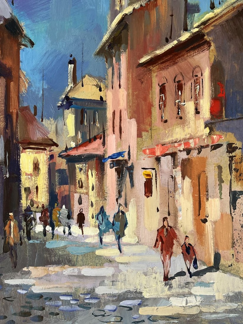 Oil painting Working Days of a Busy City Yuriy Suprunchuk - 10