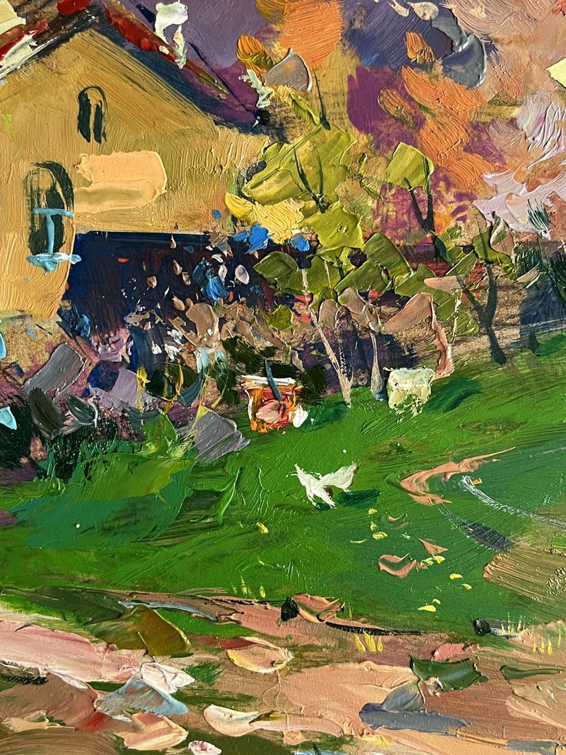 Oil painting Country house Yuriy Suprunchuk - 4
