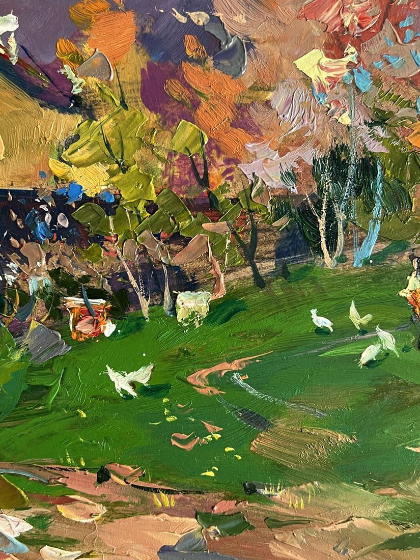 Oil painting Country house Yuriy Suprunchuk - 5