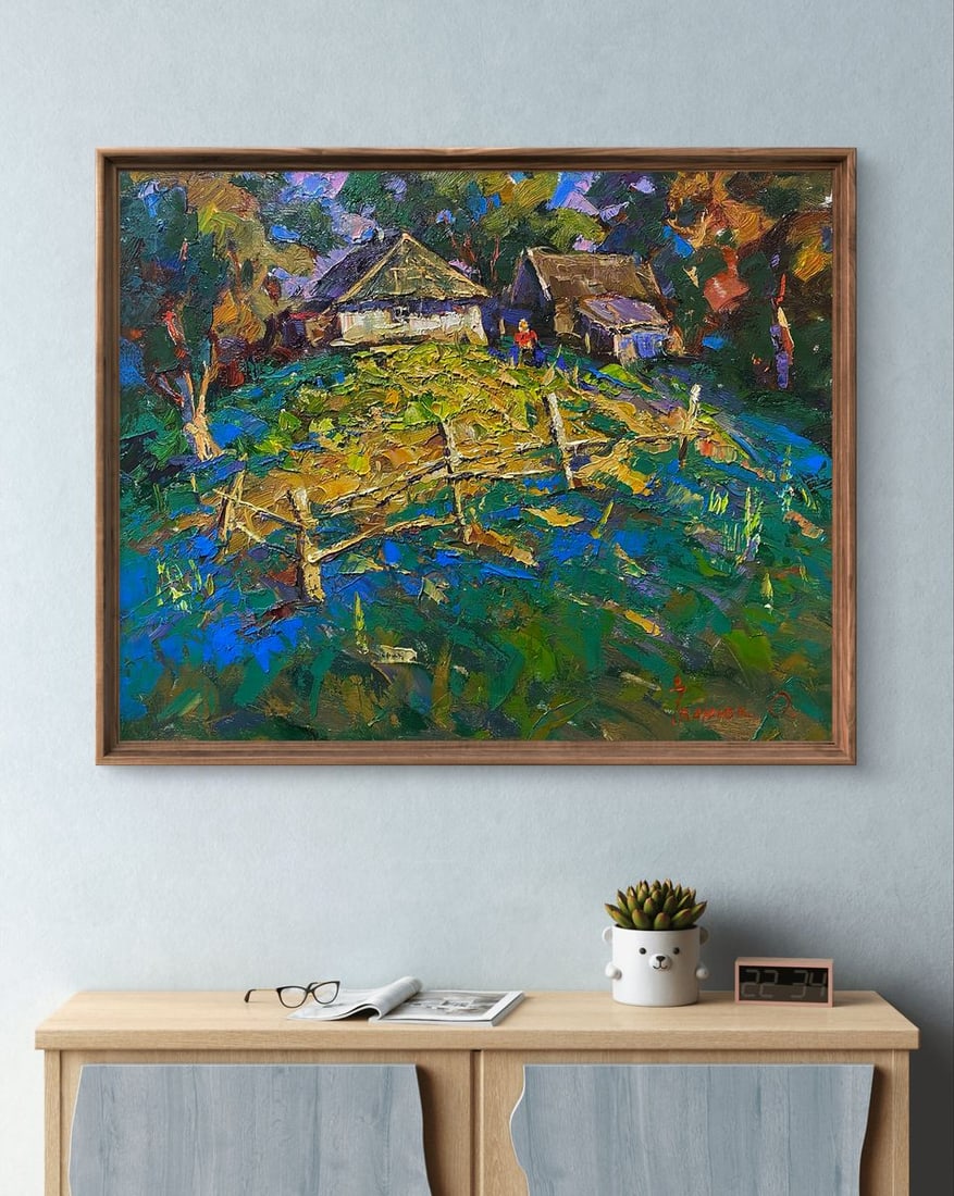 Oil painting Autumn gardens Oleksiy Ivanyuk - 3