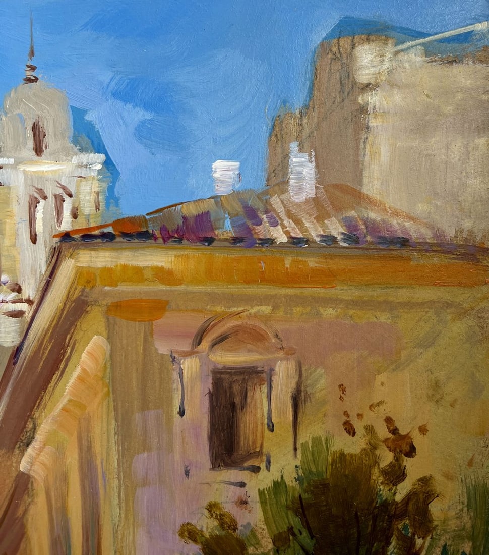 Oil painting Old alley of the city Yuriy Suprunchuk - 4