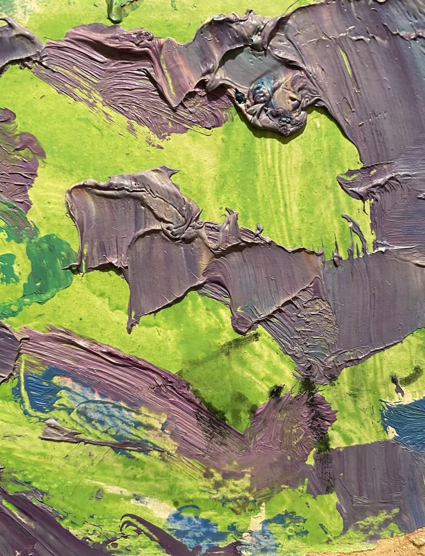 Oil painting In the garden Aleksandr Gluschenko - 4