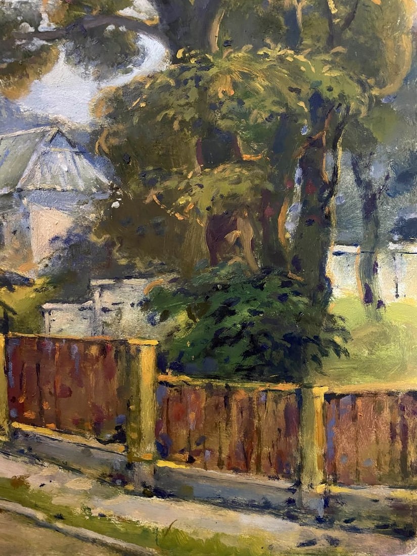 Oil painting Outskirts Litvinov Oleg Arkad'yevich - 2