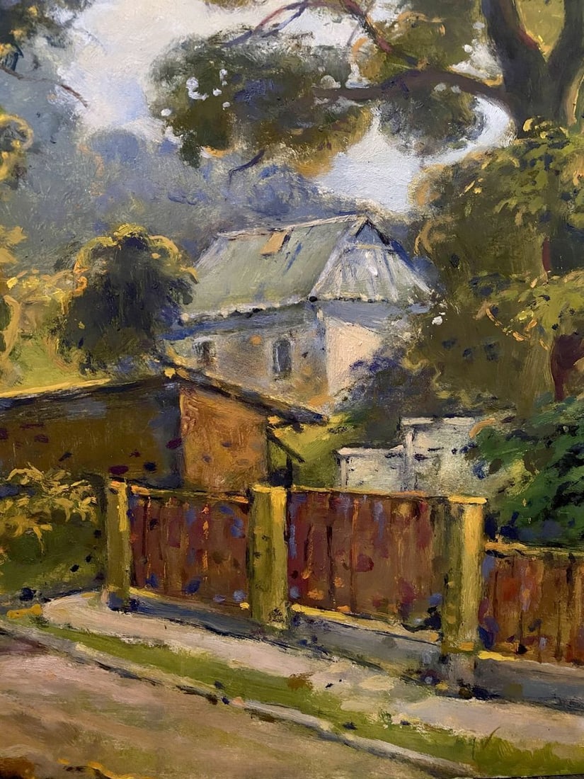 Oil painting Outskirts Litvinov Oleg Arkad'yevich - 3