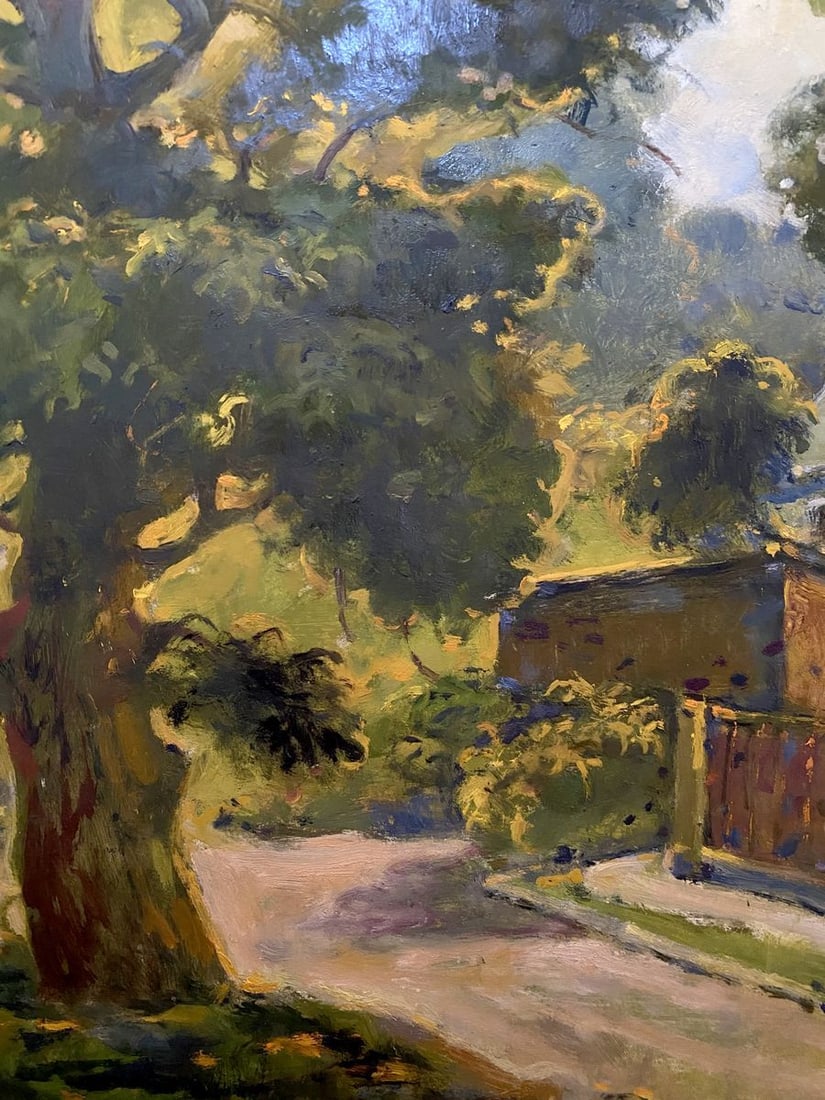 Oil painting Outskirts Litvinov Oleg Arkad'yevich - 4