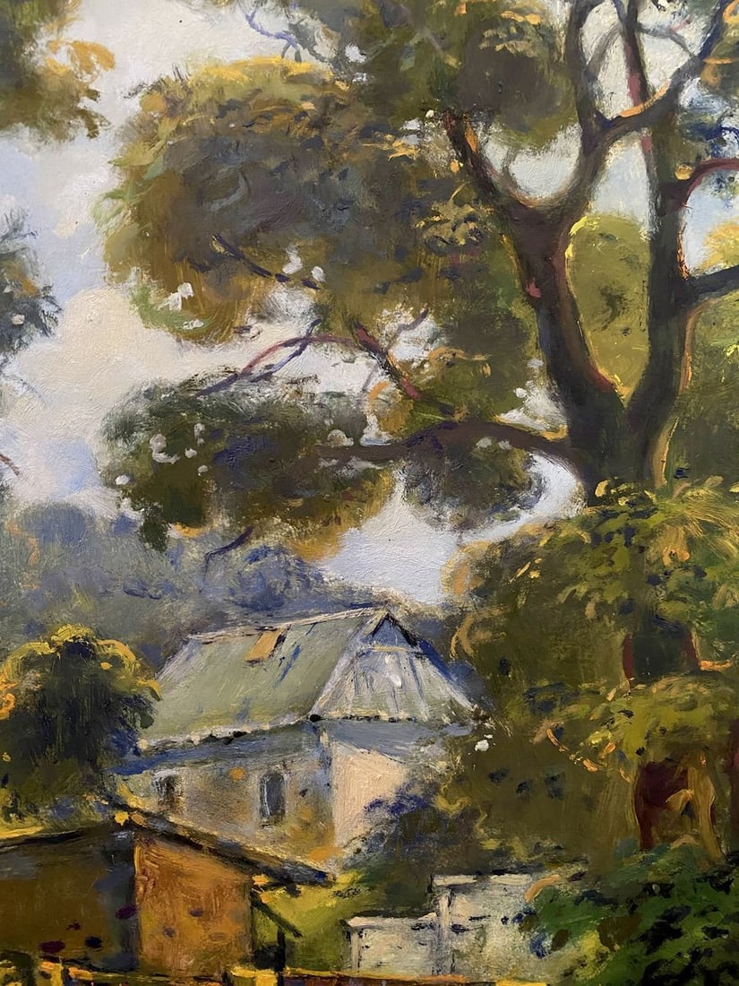 Oil painting Outskirts Litvinov Oleg Arkad'yevich - 6