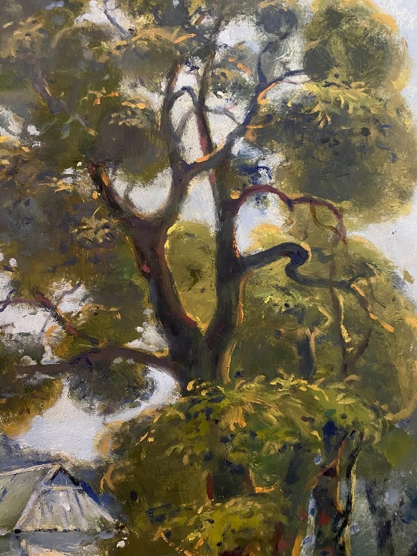 Oil painting Outskirts Litvinov Oleg Arkad'yevich - 7