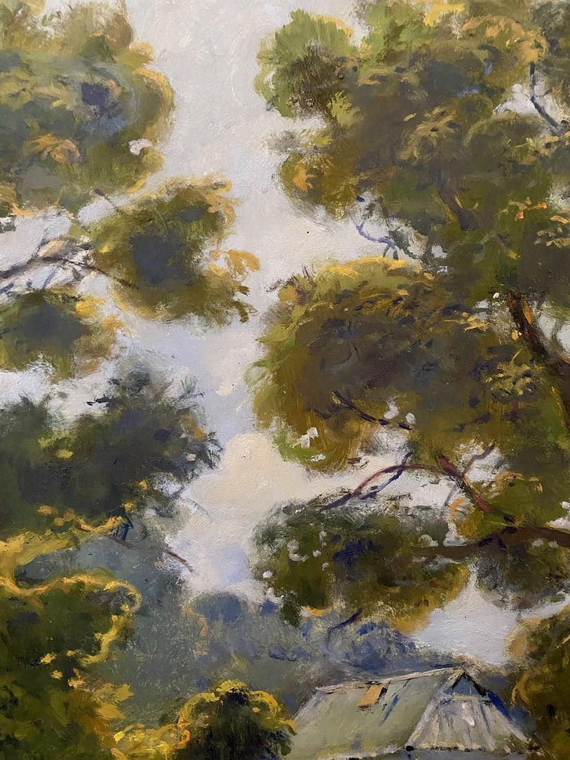 Oil painting Outskirts Litvinov Oleg Arkad'yevich - 8