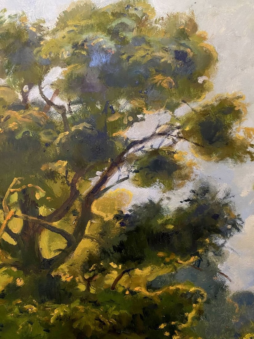 Oil painting Outskirts Litvinov Oleg Arkad'yevich - 9