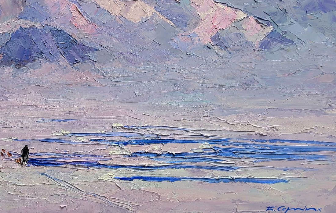 Oil painting Breath of the North Wind Boris Serdyuk - 7