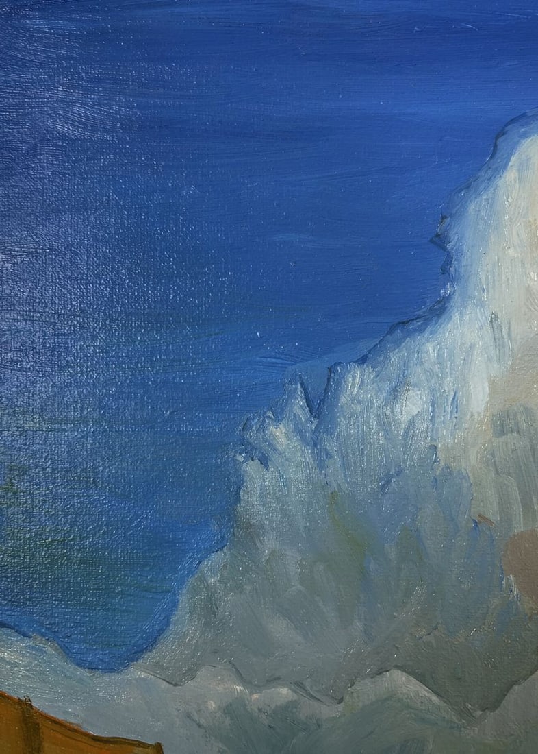 Oil painting Journey to the Mountains Unknown artist - 5