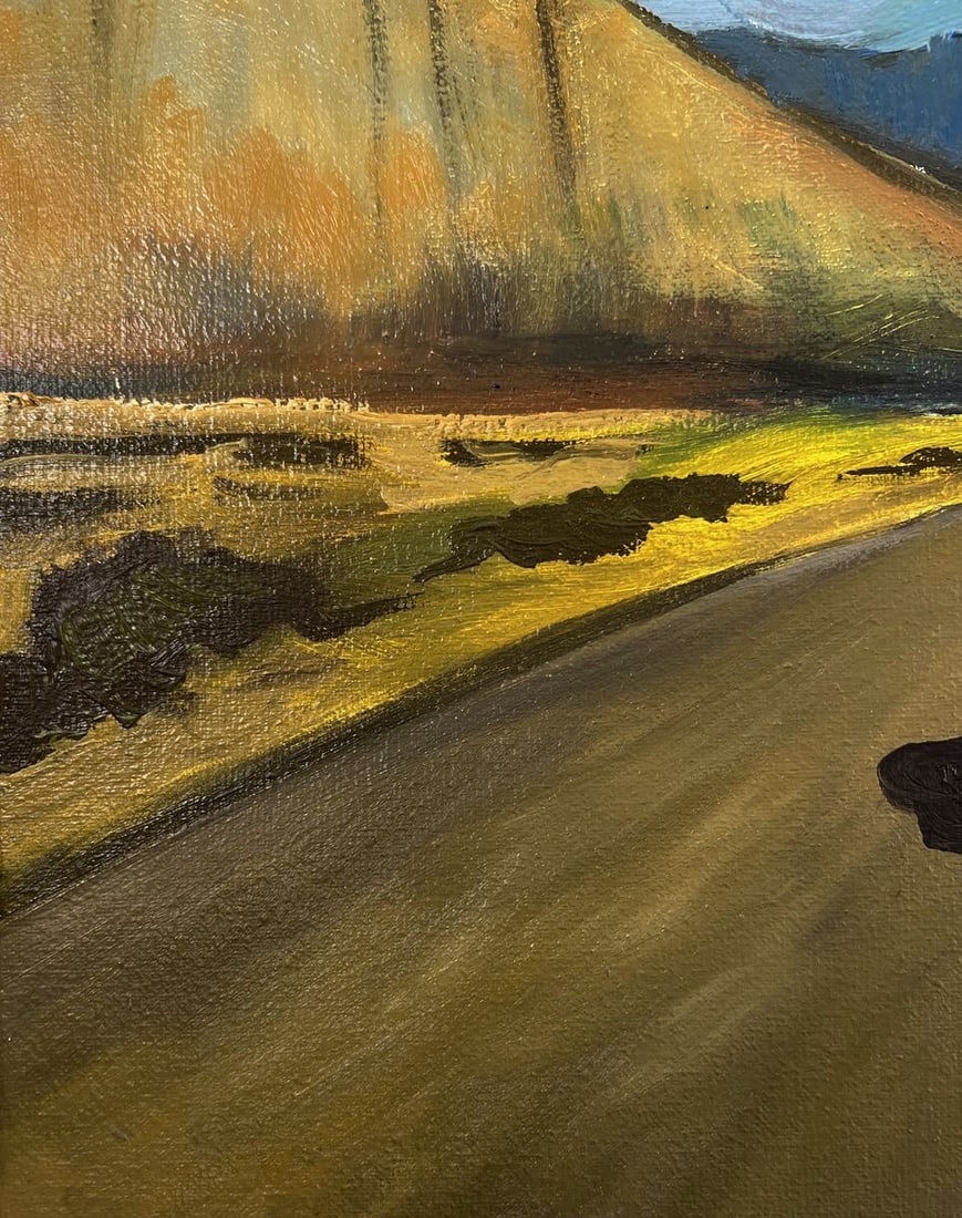 Oil painting Journey to the Mountains Unknown artist - 7