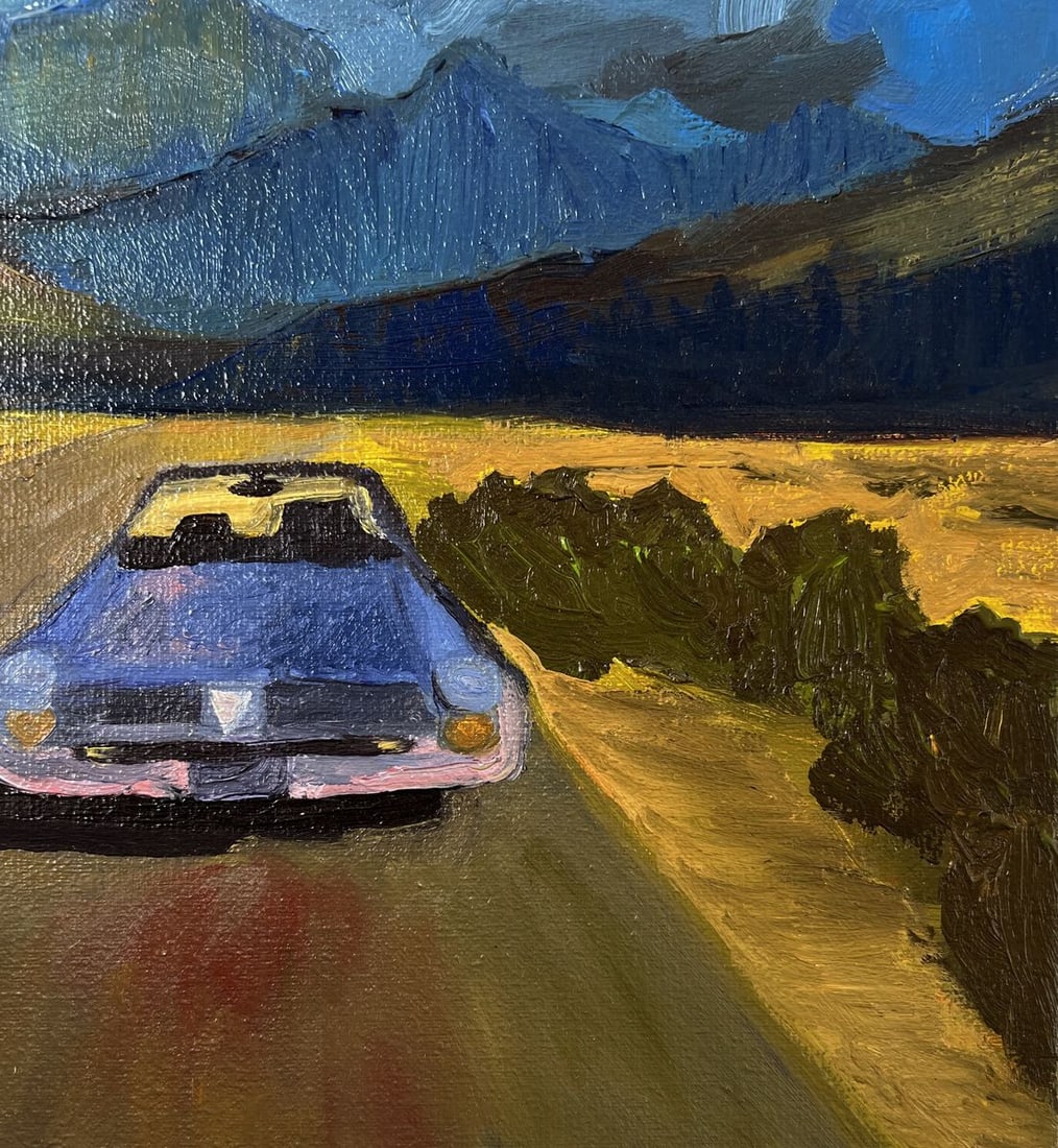 Oil painting Journey to the Mountains Unknown artist - 8