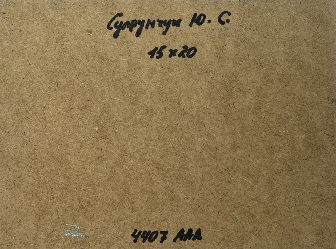 Oil painting There is a waterfall in the mountains Yuriy Suprunchuk - 8