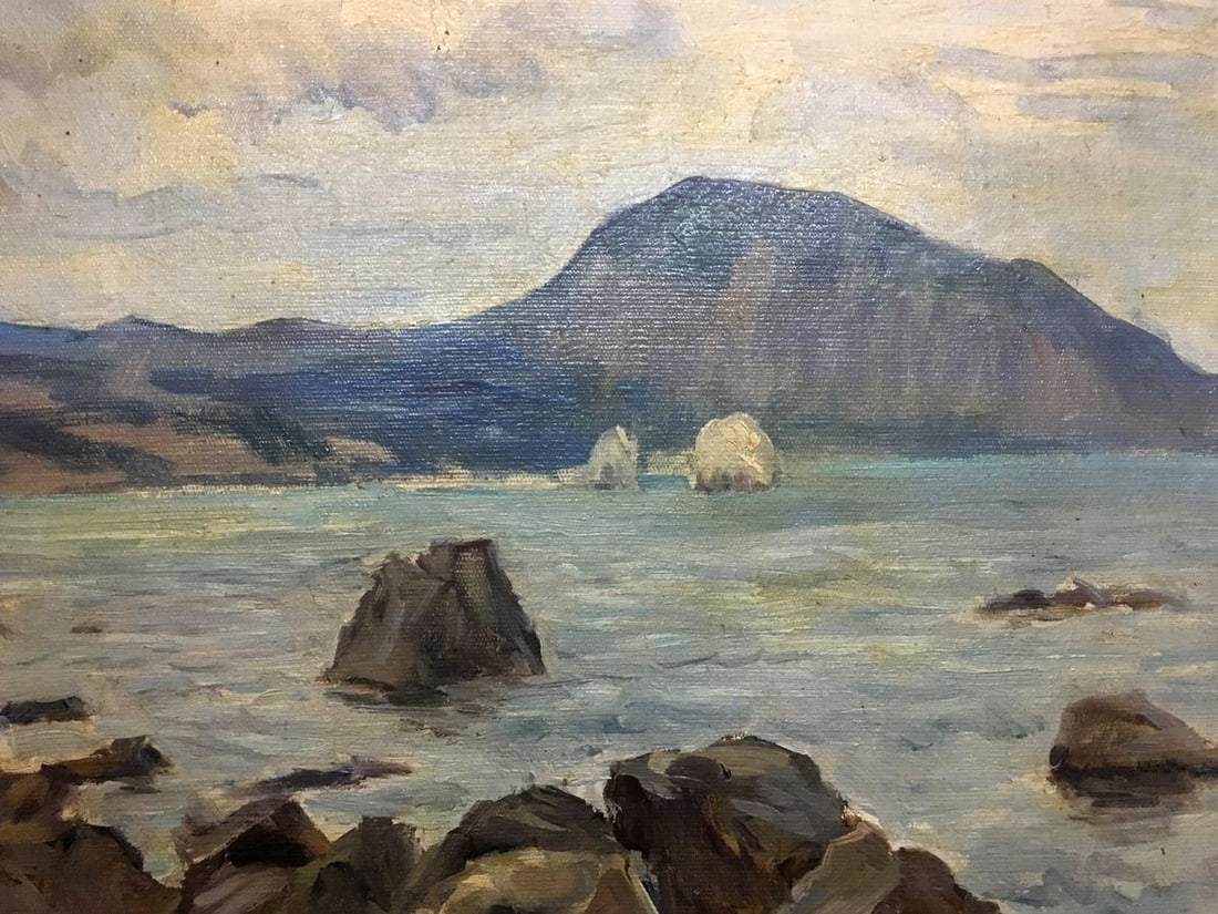 Oil painting Calm sea V. Nikitin - 8