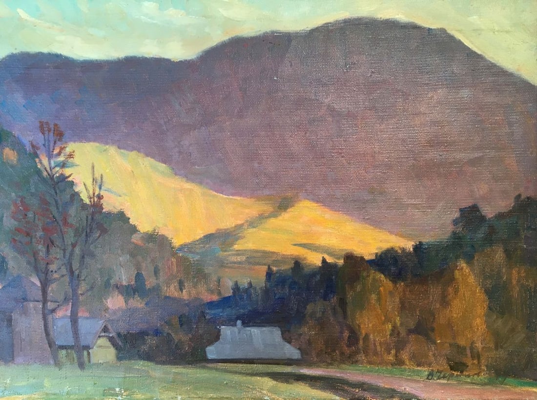 Oil painting Mountain landscape Chernikov Vladimir Mikhailovich - 4