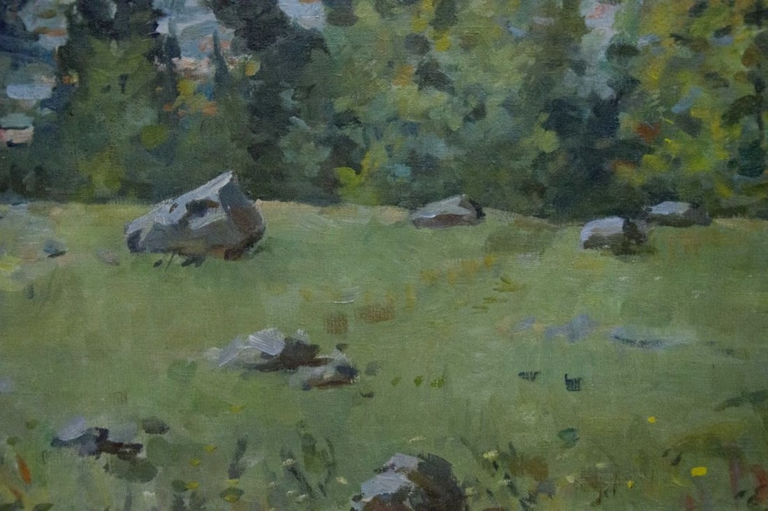 Oil painting Forest landscape - 7