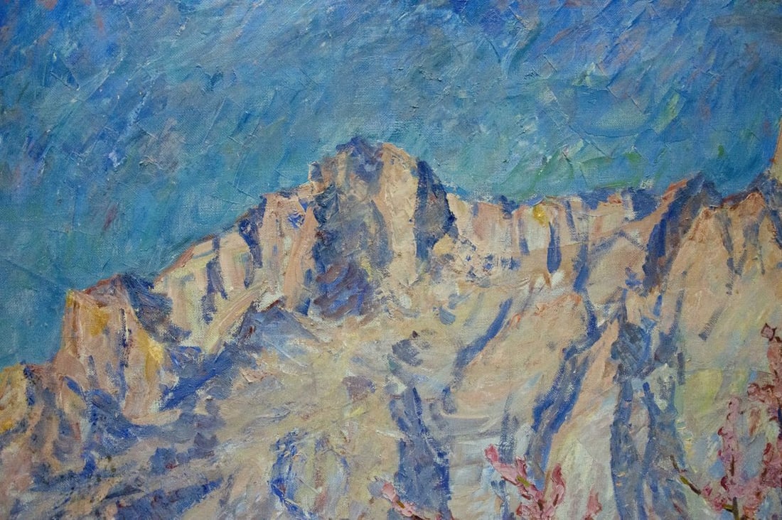 Oil painting Trees are blooming Koshevoi Stepan Lvovich - 3