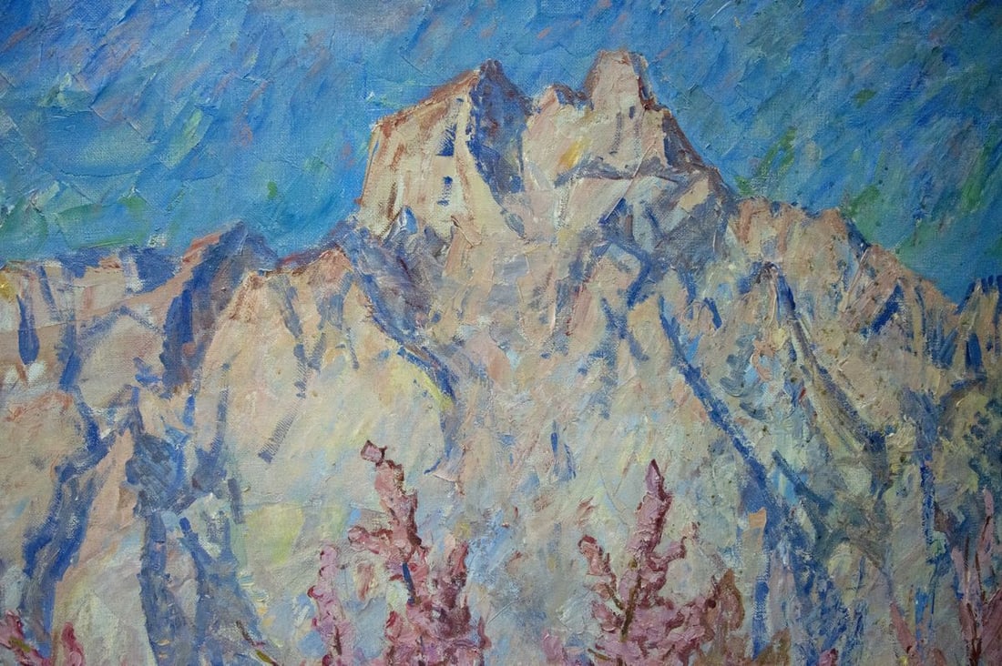 Oil painting Trees are blooming Koshevoi Stepan Lvovich - 4