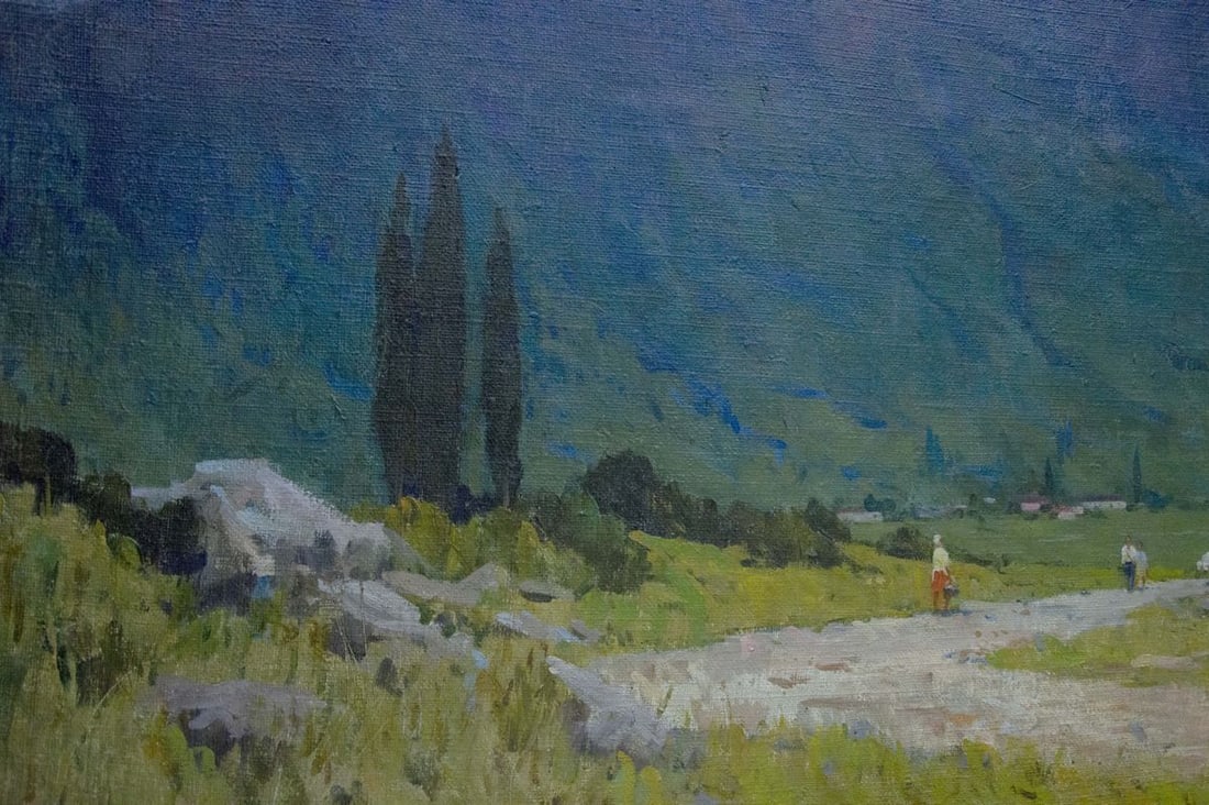 Oil painting Mountain landscape Bondarenko Vladimir Ivanovich - 5