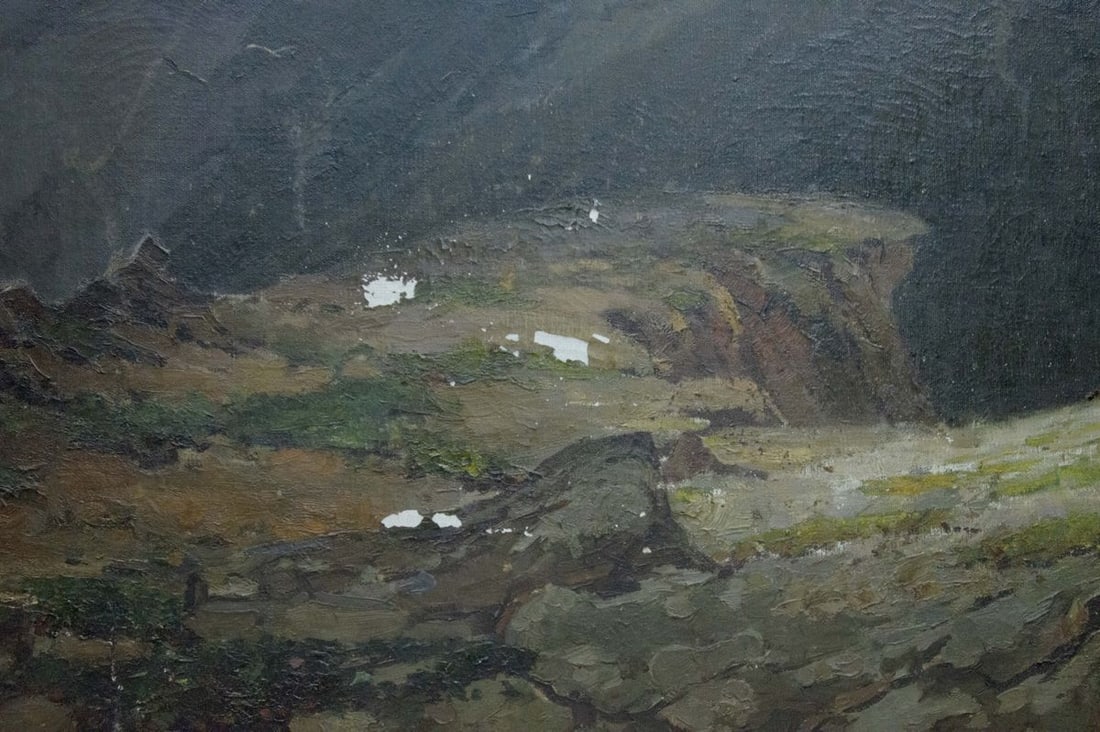 Oil painting Caucasus - 5