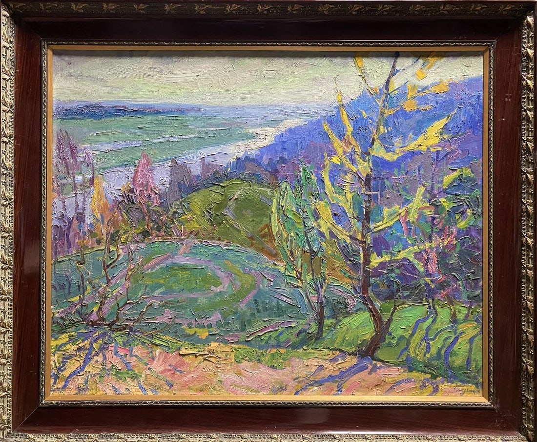 Oil painting Spring day Glushchenko Nikolai Petrovich (1 of 12)