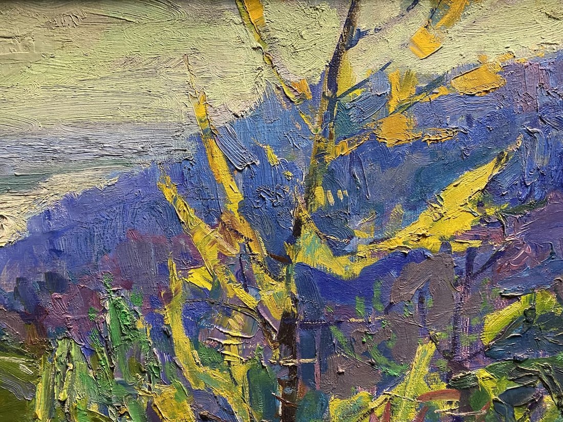 Oil painting Spring day Glushchenko Nikolai Petrovich - 2